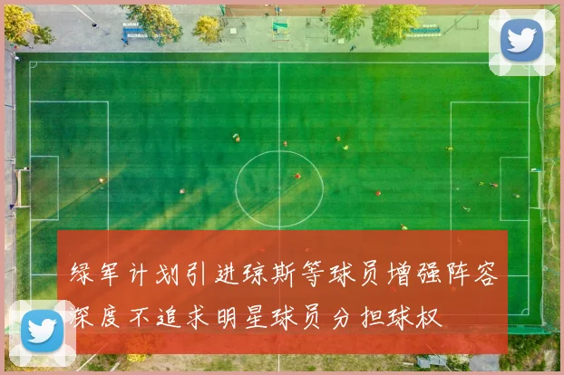 绿军计划引进琼斯等球员增强阵容深度不追求明星球员分担球权